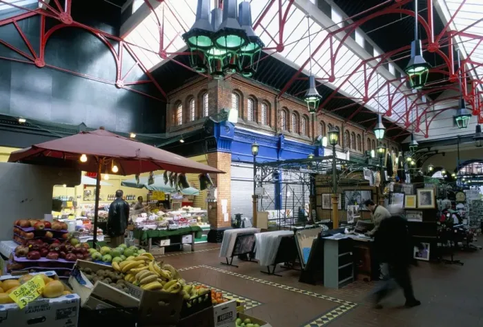 Framed Print : Covered market Framed Print : Covered market