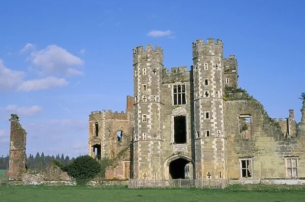 Cowdray ruins, Midhurst, West Sussex, England, United Kingdom, Europe