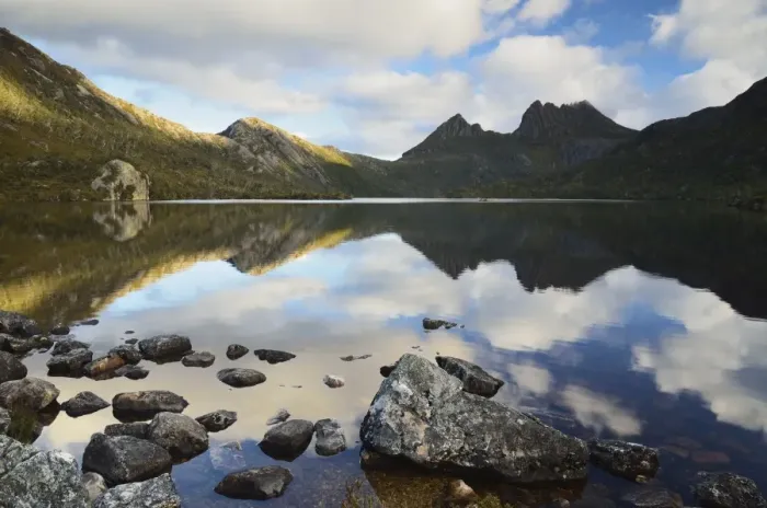 Framed Print : Cradle Mountain and Dove Lake, Cradle Mountain-Lake St. Clair National Park Framed Print : Cradle Mountain and Dove Lake, Cradle Mountain-Lake St. Clair National Park