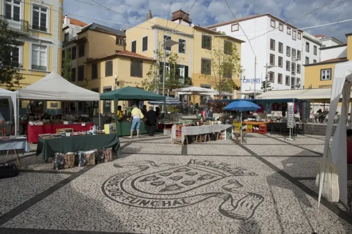 Framed Print : Craft stalls, Funchal, Madeira, Portugal, Atlantic, Portugal Framed Print : Craft stalls, Funchal, Madeira, Portugal, Atlantic, Portugal