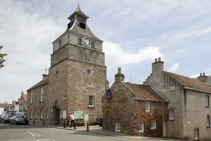 Framed Print : Crail Tollbooth, Fife Coast, Scotland, United Kingdom, Europe