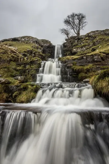 Framed Print : Cray Waterfall, Wharfedale, Yorkshire, England, United Kingdom, Europe Framed Print : Cray Waterfall, Wharfedale, Yorkshire, England, United Kingdom, Europe