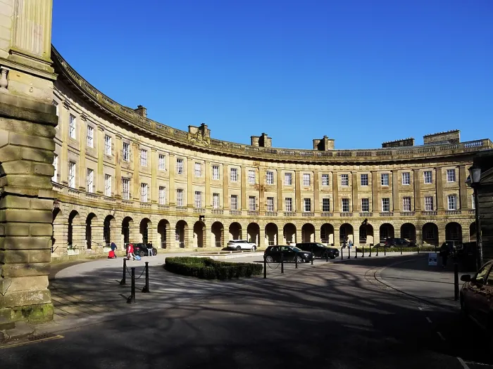 Framed Print : The Crescent at Buxton, United Kingdom