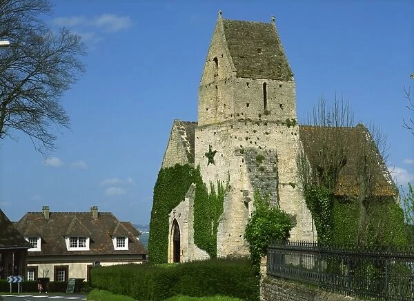 Cricqueboeuf church, Cricqueboeuf, Normandy, France, Europe
