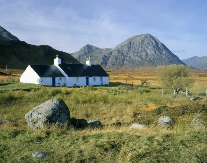 Framed Print : Croft in Glencoe area Framed Print : Croft in Glencoe area