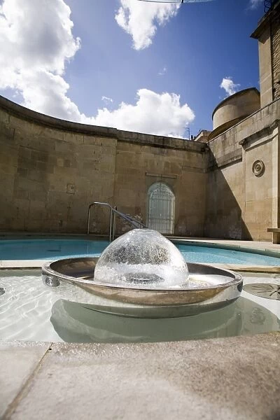 Cross Bath, Thermae Bath Spa, Bath, Avon, England, United Kingdom, Europe