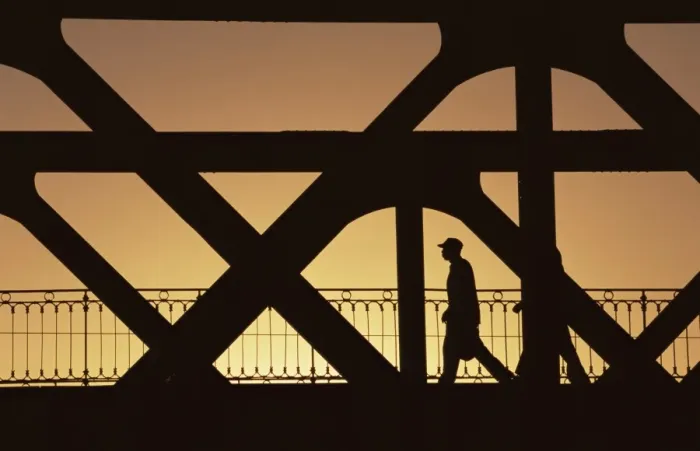 Framed Print : Crossing bridge, Havana, Cuba, West Indies, Central America Framed Print : Crossing bridge, Havana, Cuba, West Indies, Central America