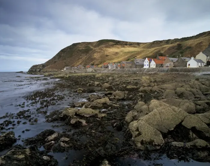 Framed Print : Crovie, a traditional fishing village Framed Print : Crovie, a traditional fishing village