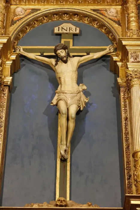 Framed Print : Crucifix in the Mosque (Mezquita) and Cathedral of Cordoba, UNESCO World Heritage Site Framed Print : Crucifix in the Mosque (Mezquita) and Cathedral of Cordoba, UNESCO World Heritage Site