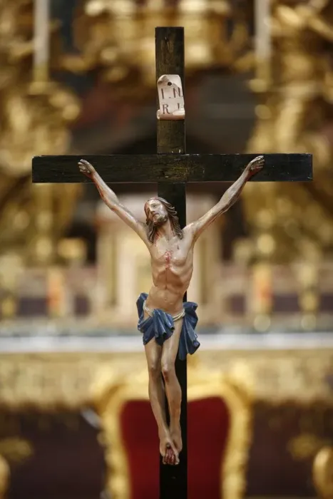 Framed Print : Crucifix, Rome, Lazio, Italy, Europe Framed Print : Crucifix, Rome, Lazio, Italy, Europe