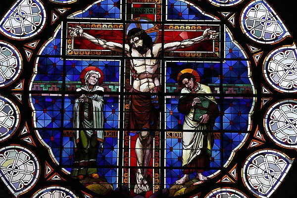 Crucifixion, Christ on the Cross, Paris, France, Europe