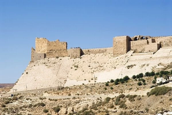 The Crusader Fort, Kerak, Jordan, Middle East