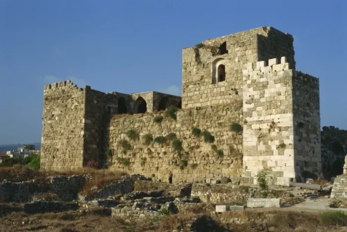 Framed Print : Crusader Fortress Framed Print : Crusader Fortress