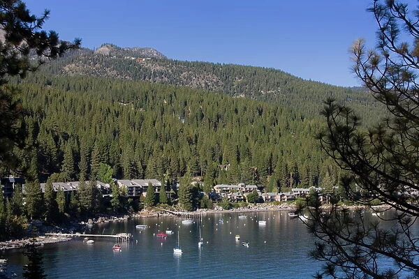 Crystal Bay on Lake Tahoe, Nevada, United States of America, North America