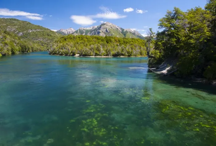 Framed Print : Crystal clear water in the Los Alerces National Park, Chubut, Patagonia, Argentina, South America Framed Print : Crystal clear water in the Los Alerces National Park, Chubut, Patagonia, Argentina, South America