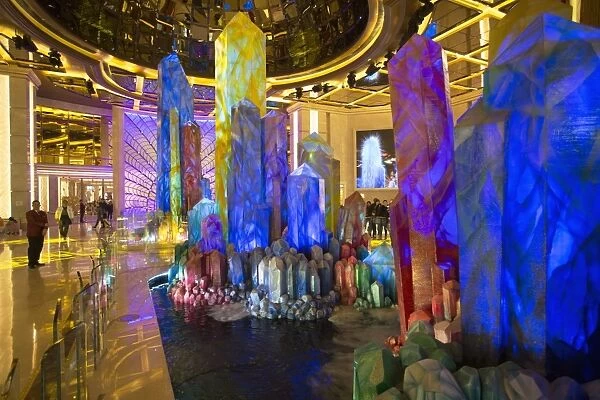 Crystal Lobby in Galaxy Hotel, Taipa, Macau, China, Asia