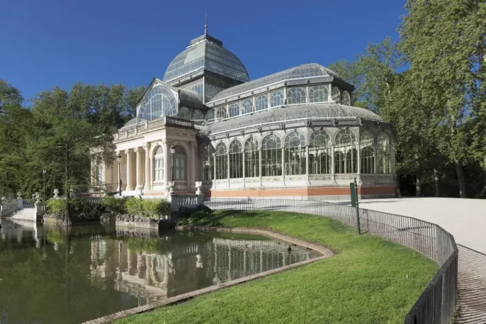 Framed Print : Crystal Palace (Palacio de Cristal), Retiro Park (Parque del Buen Retiro), Madrid