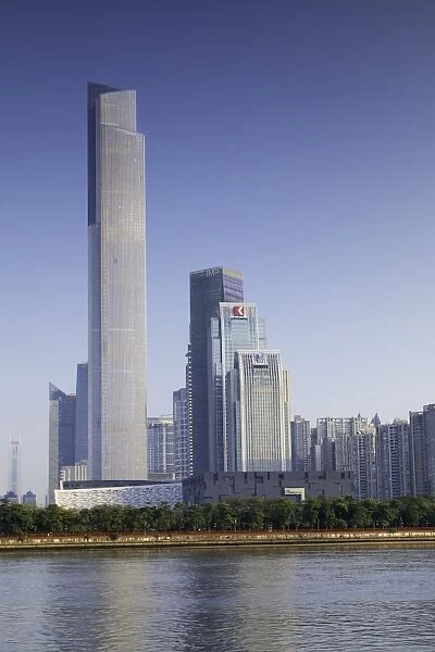 CTF Finance Centre (worlds seventh tallest building in 2017 at 530m), Tianhe, Guangzhou