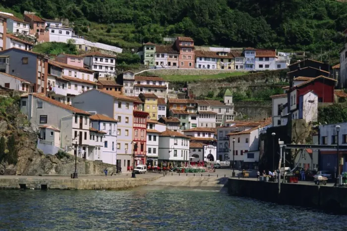 Framed Print : Cudillero, fishing village on the north coast