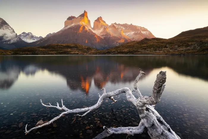 Framed Print : Cuernos del Paine reflected in Lake Nordenskjold during sunrise, Torres del Paine NP, Ultima Esperanza, Region de Magallanes y de la Antartica Chilena, Patagonia, Chile Framed Print : Cuernos del Paine reflected in Lake Nordenskjold during sunrise, Torres del Paine NP, Ultima Esperanza, Region de Magallanes y de la Antartica Chilena, Patagonia, Chile