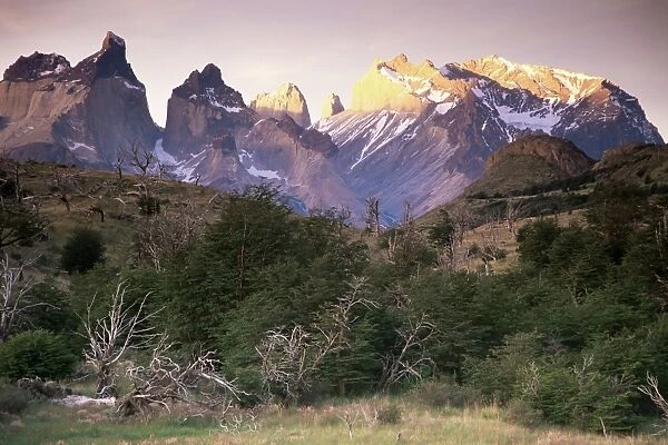 Cuernos del Paine, Torres del Paine National Park, Patagonia, Chile, South America