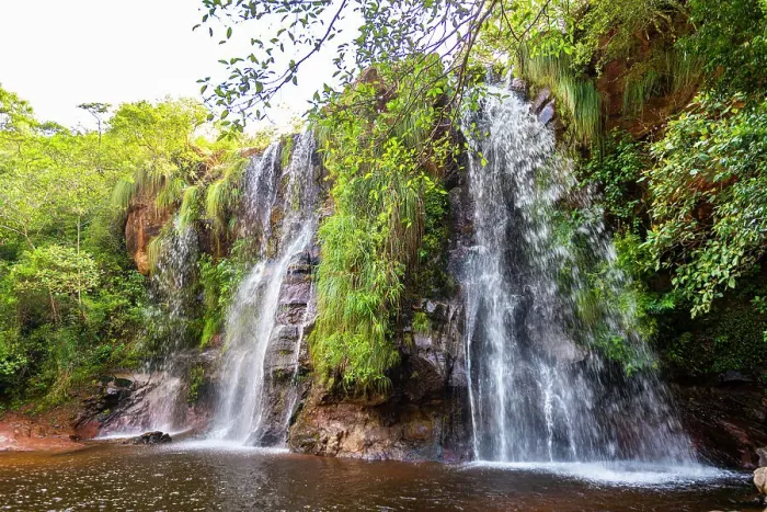 Framed Print : Cuevas Waterfalls, Samaipata, Bolivia, South America