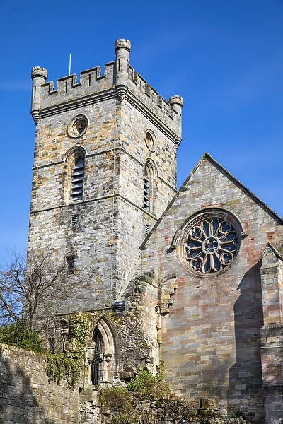 Culross Abbey, Royal Burgh of Culross, Fife, Scotland, United Kingdom, Europe