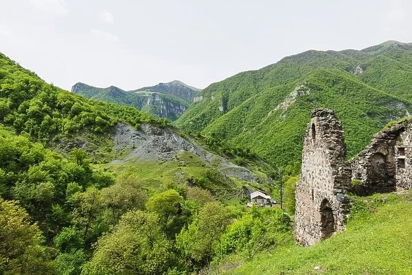 Dadivank Monastery, independent Armenian enclave officially within Azerbaijan, Nagorno-Karabakh