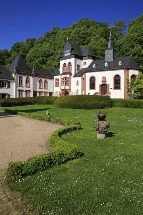 Framed Print : Dagstuhl Palace near Wadern, Saarland, Germany, Europe