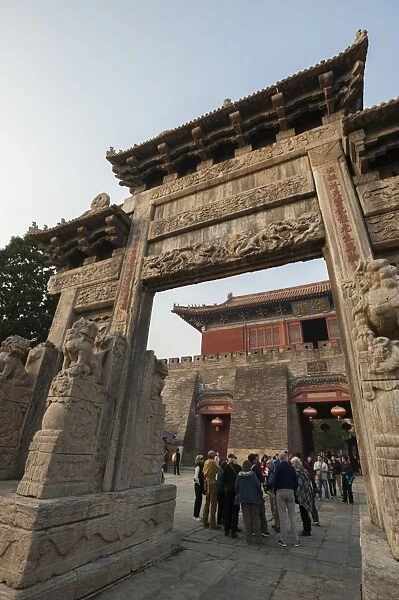 Dai Temple, Taian, Shandong province, China, Asia