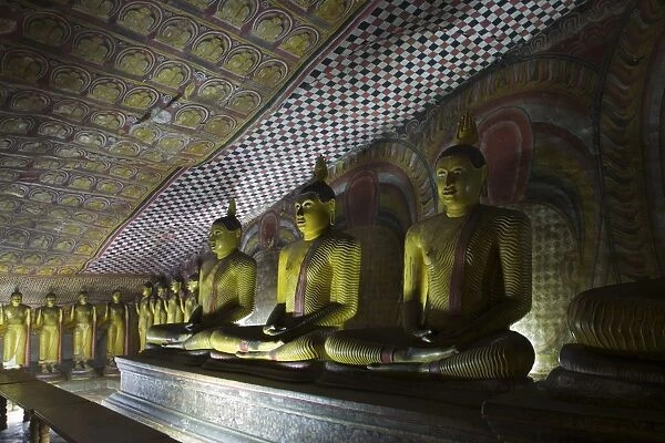 Dambulla Cave Temple, UNESCO, World Heritage Site, Sri Lanka, Asia