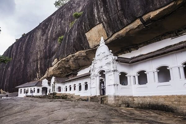 Dambulla Cave Temples, UNESCO World Heritage Site, Dambulla, Central Province, Sri Lanka, Asia