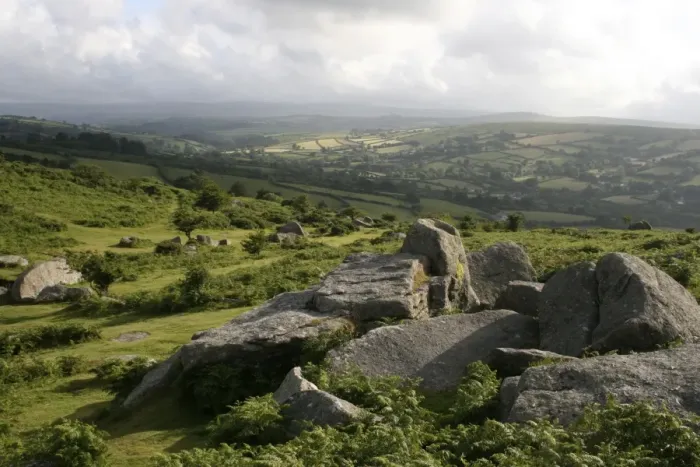 Framed Print : Dartmoor, view southeast from Bonehill Rocks, Devon, England, United Kingdom, Europe Framed Print : Dartmoor, view southeast from Bonehill Rocks, Devon, England, United Kingdom, Europe