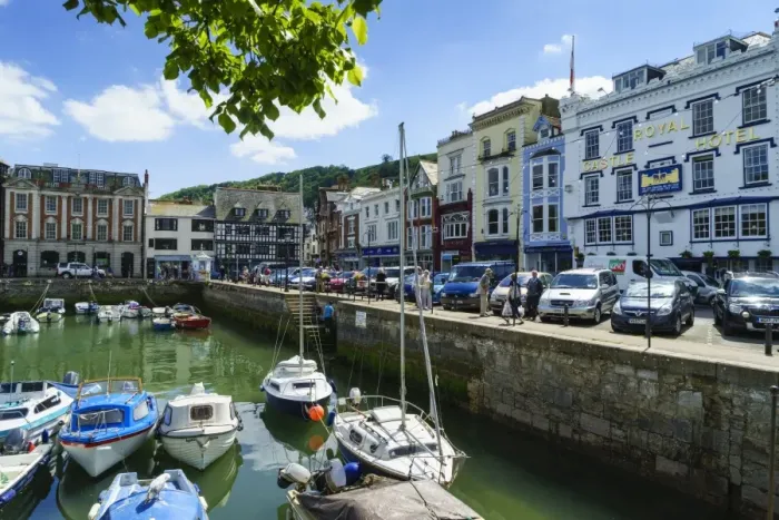 Framed Print : Dartmouth, Devon, England, United Kingdom, Europe Framed Print : Dartmouth, Devon, England, United Kingdom, Europe