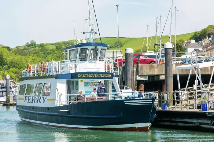 Framed Print : Dartmouth Princess foot passenger ferry boat at Kingswear, Devon, England, United Kingdom, Europe Framed Print : Dartmouth Princess foot passenger ferry boat at Kingswear, Devon, England, United Kingdom, Europe