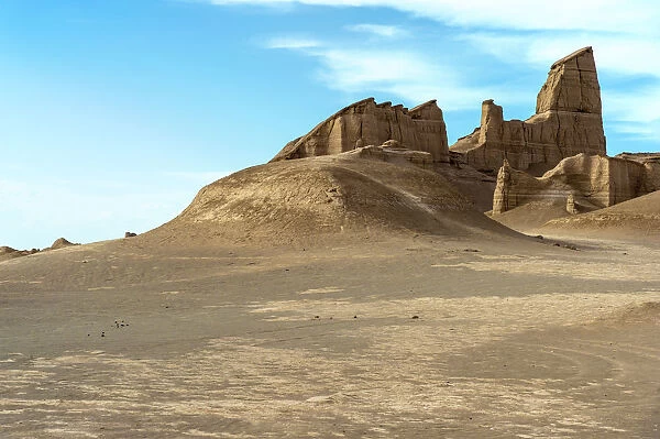 Dasht-e Lut (Lut desert), rock formations called Kalut, Worlds hottest place