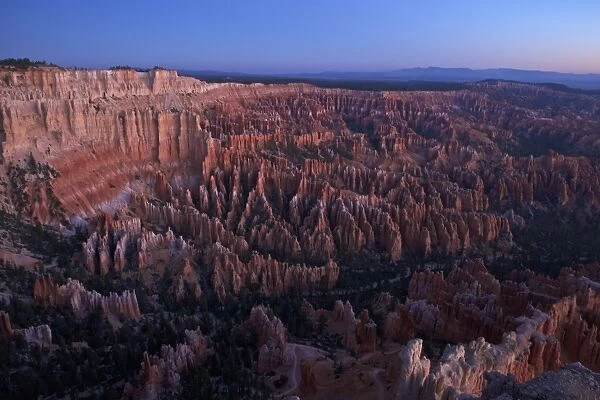 Dawn from Bryce Point, Bryce Canyon National Park, Utah, United States of America, North America