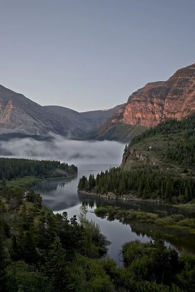 Dawn at Swiftcurrent Creek, Glacier National Park, Montana, United States of America
