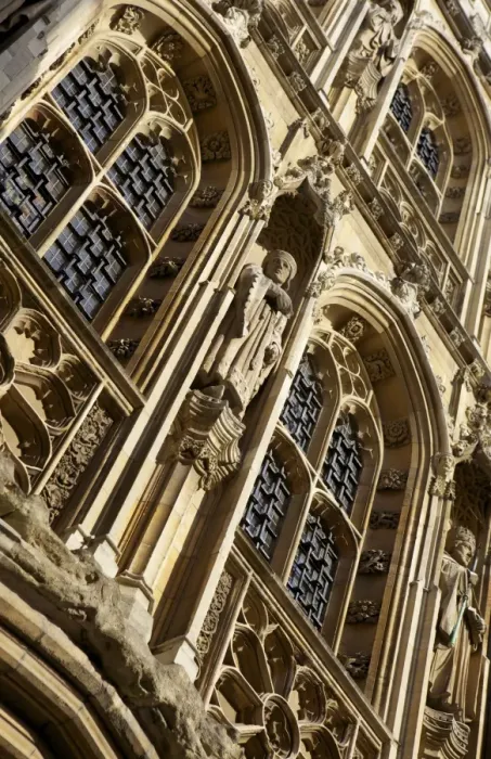 Framed Print : Decorative stonework, Cambridge, England Framed Print : Decorative stonework, Cambridge, England
