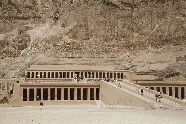 Deir-el-Bahri (Hatshepsuts Temple), West Bank Thebes, UNESCO World Heritage Site