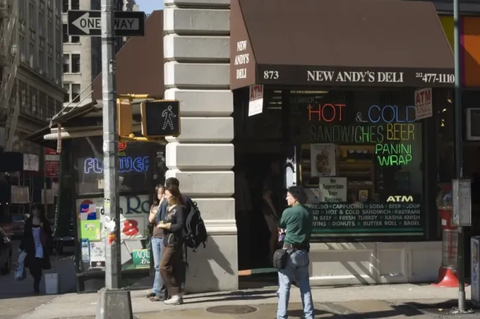 Framed Print : Deli, Broadway Framed Print : Deli, Broadway