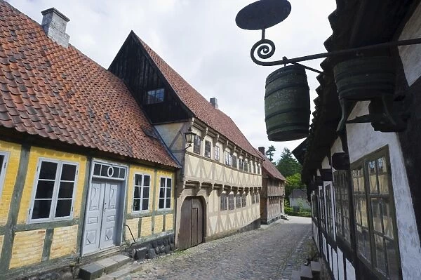 Den Gamle By, The Old Town open air museum, Arhus, Jutland, Denmark, Scandinavia, Europe