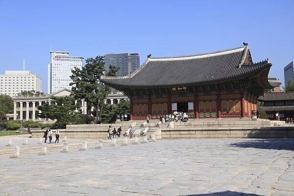 Deoksugung Palace (Palace of Virtuous Longevity), Seoul, South Korea, Asia