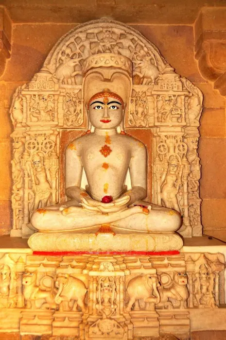 Framed Print : Depiction of Rishabha in Jain temple of Adinath (Rishabha), dating from the 12th century Framed Print : Depiction of Rishabha in Jain temple of Adinath (Rishabha), dating from the 12th century