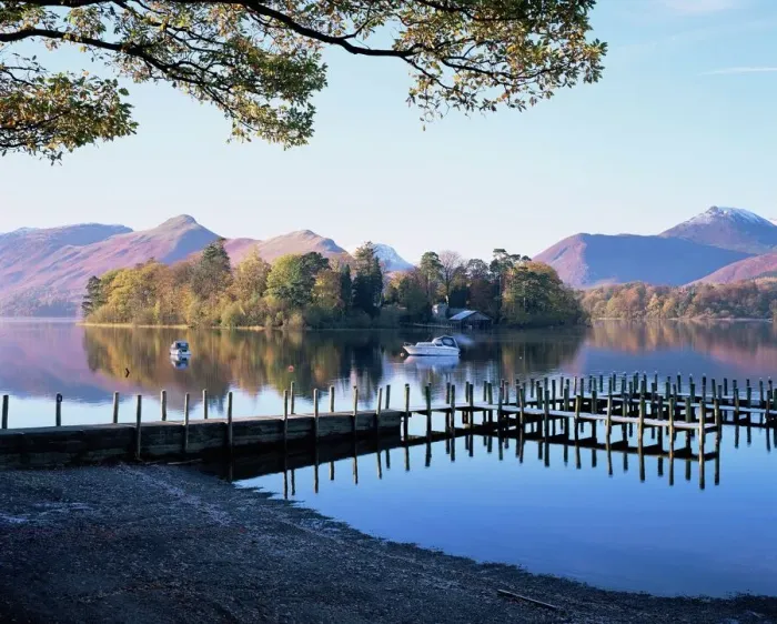 Framed Print : Derwent Water from Keswick, Lake District, Cumbria, England, United Kingdom, Europe Framed Print : Derwent Water from Keswick, Lake District, Cumbria, England, United Kingdom, Europe