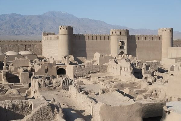 Desert citadel, Rayen, Iran, Western Asia