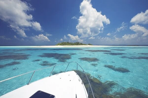Desert Island, Baa atoll, The Maldives, Indian Ocean, Asia