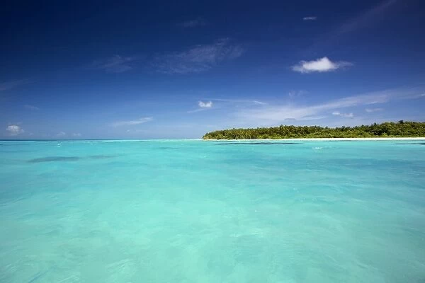 Desert island, Maldives, Indian Ocean, Asia