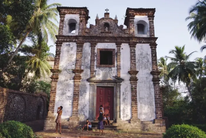 Framed Print : A deserted church in Goa Framed Print : A deserted church in Goa