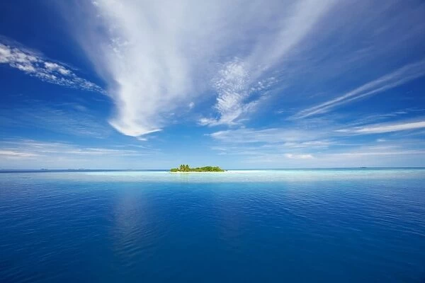 Deserted island, Maldives, Indian Ocean, Asia
